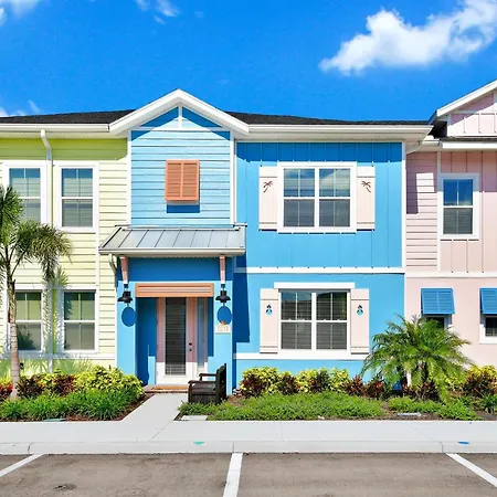 Glimmering Blue Villa Near Disney With Margaritaville Resort Island H20 Waterpark Access - 3016Cs